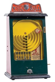 1¢ PACE MFG. CO. WHIZ BALL SPIRAL ARCADE GAME