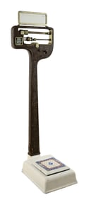 1¢ COIN-OPERATED WEIGHT BALANCE SCALE