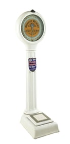 1¢ PEERLESS HONEST WEIGHT LOLLIPOP SIDEWALK SCALE