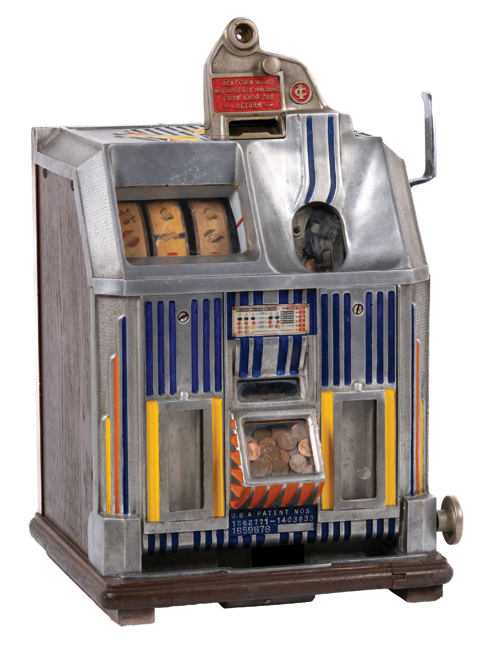 SEGA BELL VINTAGE SLOT MACHINE. Miscellaneous
