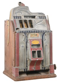 25¢ O.D. JENNINGS "CENTURY VENDER" SLOT MACHINE
