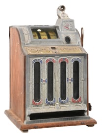5¢ MILLS NOVELTY F.O.K. VENDING SLOT MACHINE