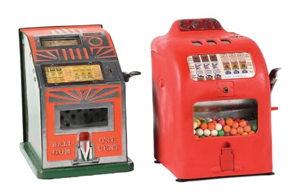 PAIR OF CIGARETTE REEL TRADE STIMULATORS