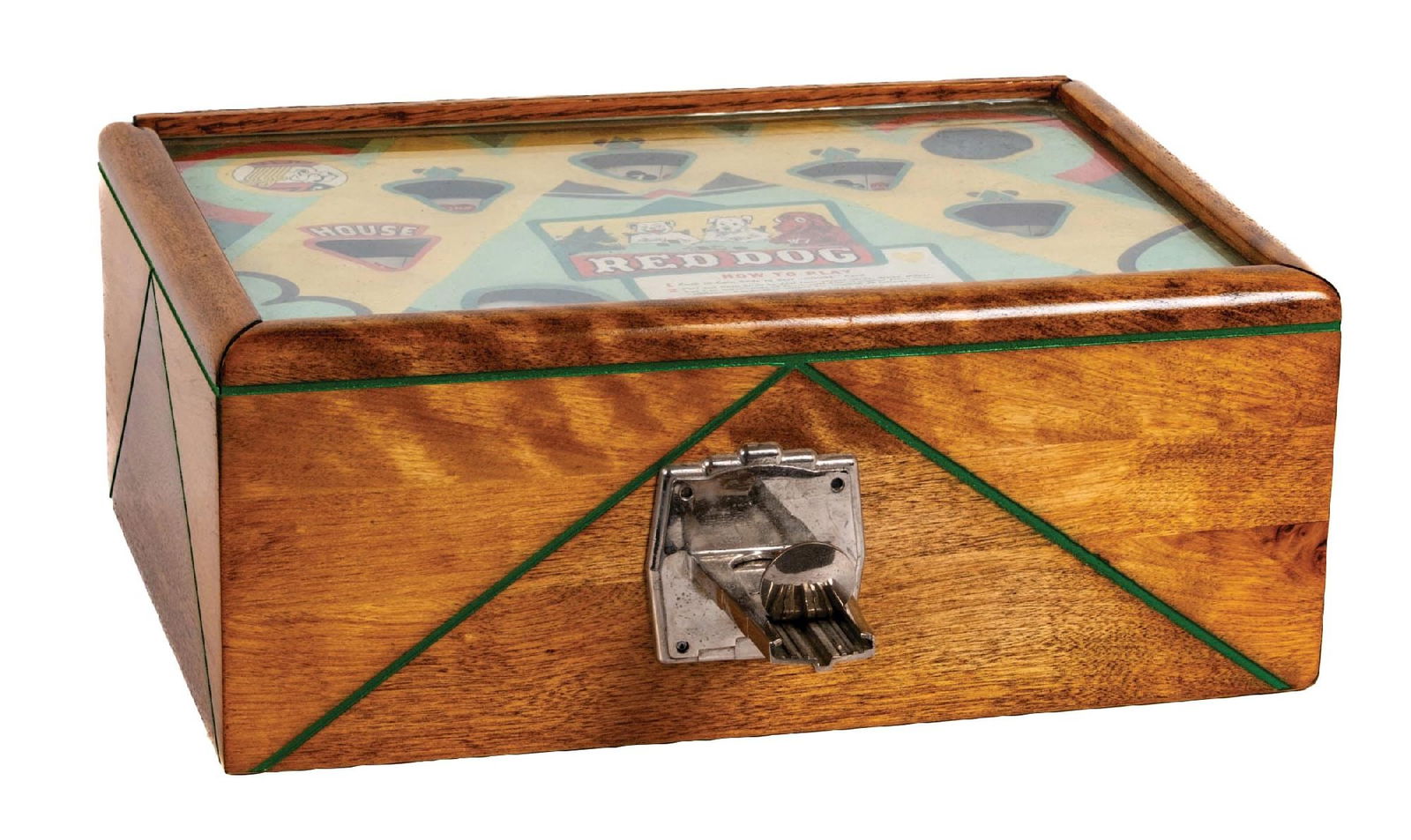 10¢ EXHIBIT SUPPLY CO. "RED DOG" COUNTERTOP AMUSEMENT MACHINE (1 of 6)