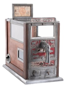 1¢ "THE MASTER" TARGET PRACTICE PISTOL ARCADE GAME