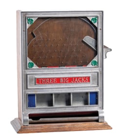 1¢ THREE BIG JACKS COUNTER POCKET TRADE STIMULATOR