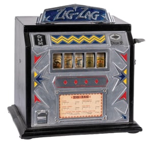 5¢ GROETCHEN "ZIG ZAG" CIGARETTE THEMED TRADE STIMULATOR