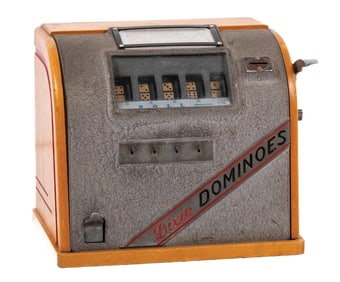 5¢ GROETCHEN TOOL "DIXIE DOMINOES" TRADE STIMULATOR