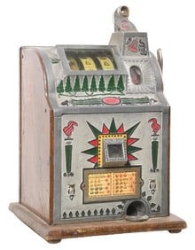 5¢ MILLS NOVELTY "TORCH FRONT" SLOT MACHINE