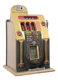 10¢ MILLS CHERRY FRONT SLOT MACHINE