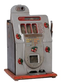 25¢ CHERRY FRONT SLOT MACHINE