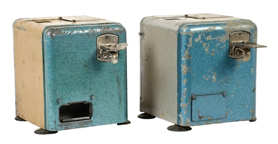 PAIR OF MILLS 5¢ VEST POCKET SLOT MACHINES
