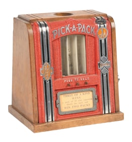 1¢ BAKER NOVELTY "PICK-A-PACK" TRADE STIMULATOR