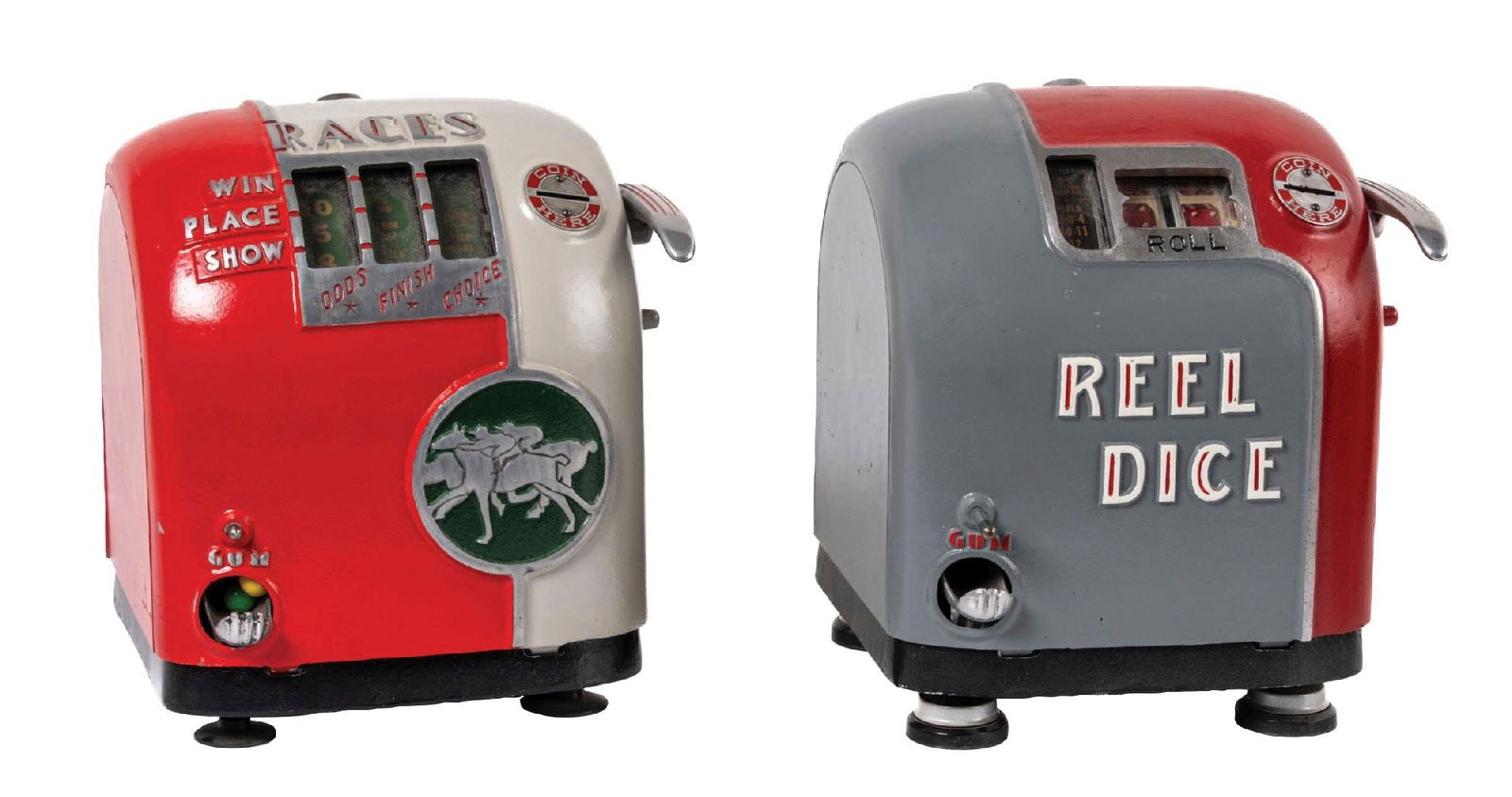 PAIR OF DICE ALUMINUM TRADE STIMULATORS (1 of 5)