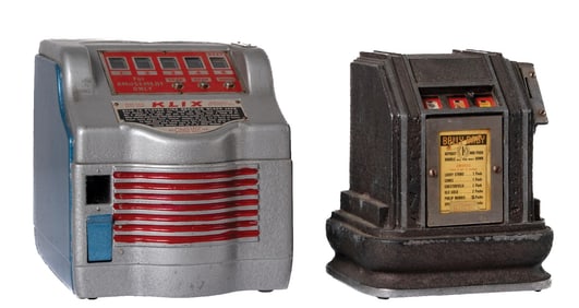 PAIR OF DEMURE-SIZED TRADE STIMULATORS