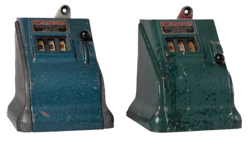 PAIR OF 1¢ MERCURY TRADE STIMULATORS