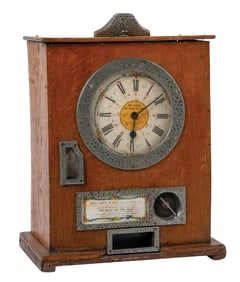 1D. "BRYAN'S TWELVE HAND CLOCK" ENGLISH TRADE STIMULATOR