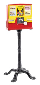 2¢ OAK PREMIERE CARD & GUMBALL VENDING MACHINE
