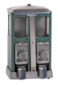 5¢ LAWRENCE DOUBLE VENDING MACHINE