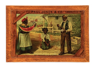 PAUL JONES DISTILLER SIGN.