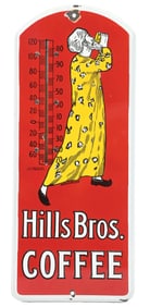 HILLS BROTHERS COFFEE THERMOMETER.