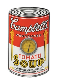 OUTSTANDING CAMPBELL'S SOUP THERMOMETER AGS 93.