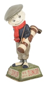 WE PLAY DUNLOP GOLF ADVERTISING FIGURE