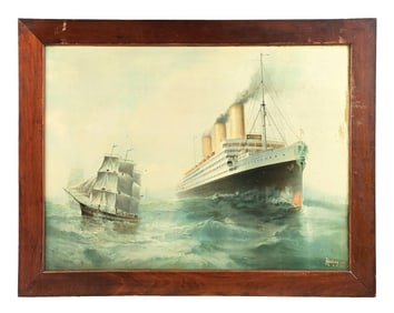 DEUTSCHLAND & IMPERATOR SHIP SIGN