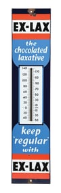 PORCELAIN EX-LAX THERMOMETER