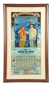 FORD THOMPSON AUTO COMPANY BOY SCOUTS CALENDAR