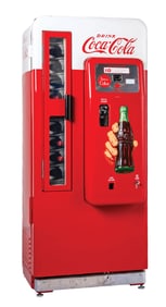 COCA-COLA CAVALIER MODEL CS-72 VENDING MACHINE