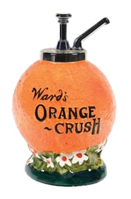 WARD'S ORANGE CRUSH SYRUP DISPENSER