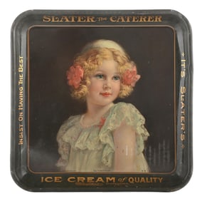 SLATER THE CATERER ICE CREAM OF QUALITY TRAY