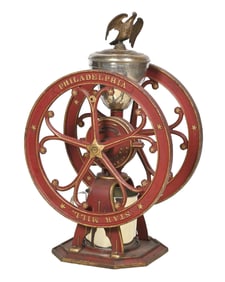 CAST IRON PHILADELPHIA "STAR MILL" COFFEE GRINDER