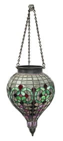 STAINED GLASS APOTHECARY HANGING SHADE