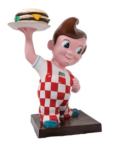 BOB'S BIG BOY FIGURAL ADVERTISING FIBERGLASS STATUE