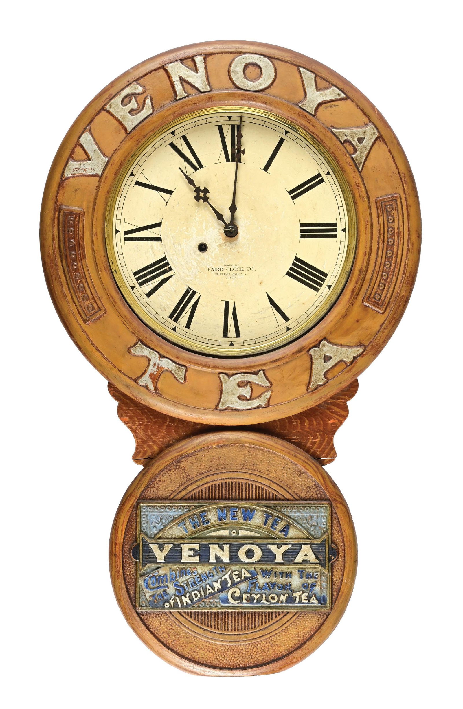 VENOYA INDIAN TEA BAIRD CLOCK (1 of 2)