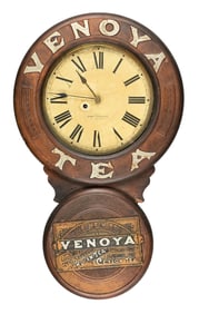 BAIRD VENOYA INDIAN TEA CLOCK