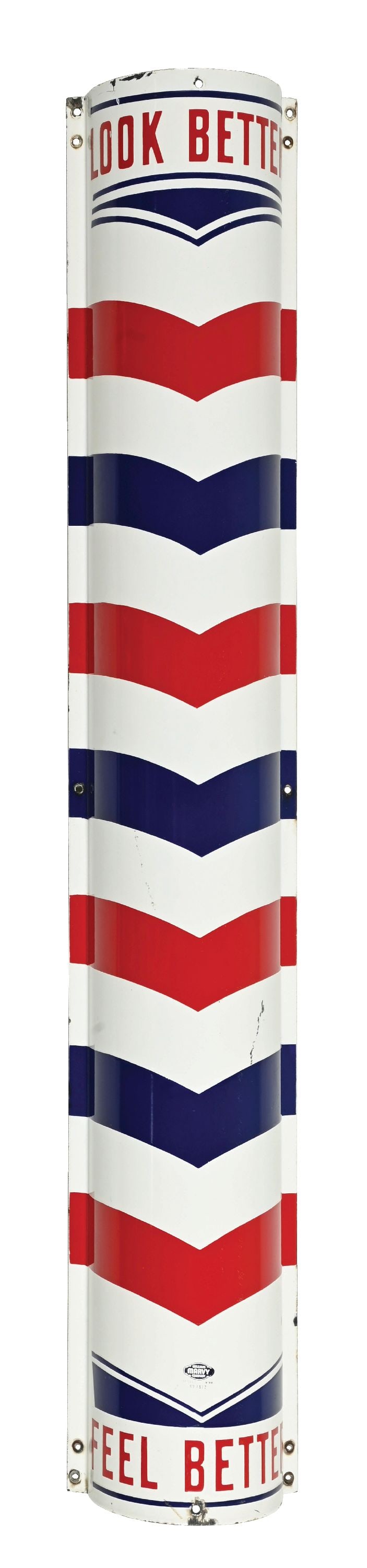 LOOK BETTER FEEL BETTER BARBER SHOP SIGN (1 of 3)