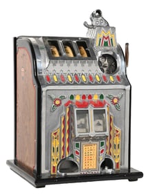 5¢ PACE "FANCY FRONT" COMET SLOT MACHINE