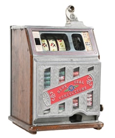 5¢ WATLING BLUE SEAL CONFECTIONS VENDING SLOT MACHINE