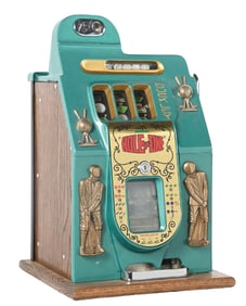 FANTASY 25¢ MILLS HOLE IN ONE SLOT MACHINE