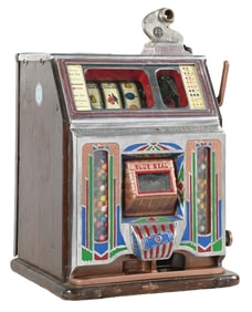 1¢ WATLING BLUE SEAL JACKPOT VENDOR SLOT MACHINE