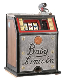 5¢ WATLING BABY LINCOLN SLOT MACHINE