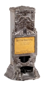 1¢ SPECIALTY MFG. CO. "ADVERTISER" BOXED MATCH VENDING MACHINE