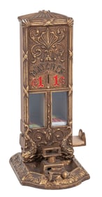 1¢ NORTH WESTERN BOXED MATCH VENDING MACHINE