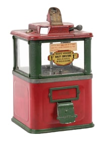 CAST IRON MAGIC VENDOR BULK CANDY VENDING MACHINE