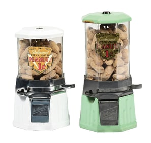 PAIR OF NORTHWESTERN 33 JR. PEANUT MACHINES