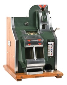 5¢ MILLS NOVELTY CO. "CHEVRON" Q.T. SLOT MACHINE