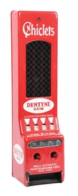 1¢ MILLS AUTOMATIC MERCHANDISING CHICKLETS & DENTYNE GUM VENDING MACHINE